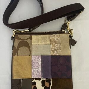 Coach patchwork crossbody purse​​